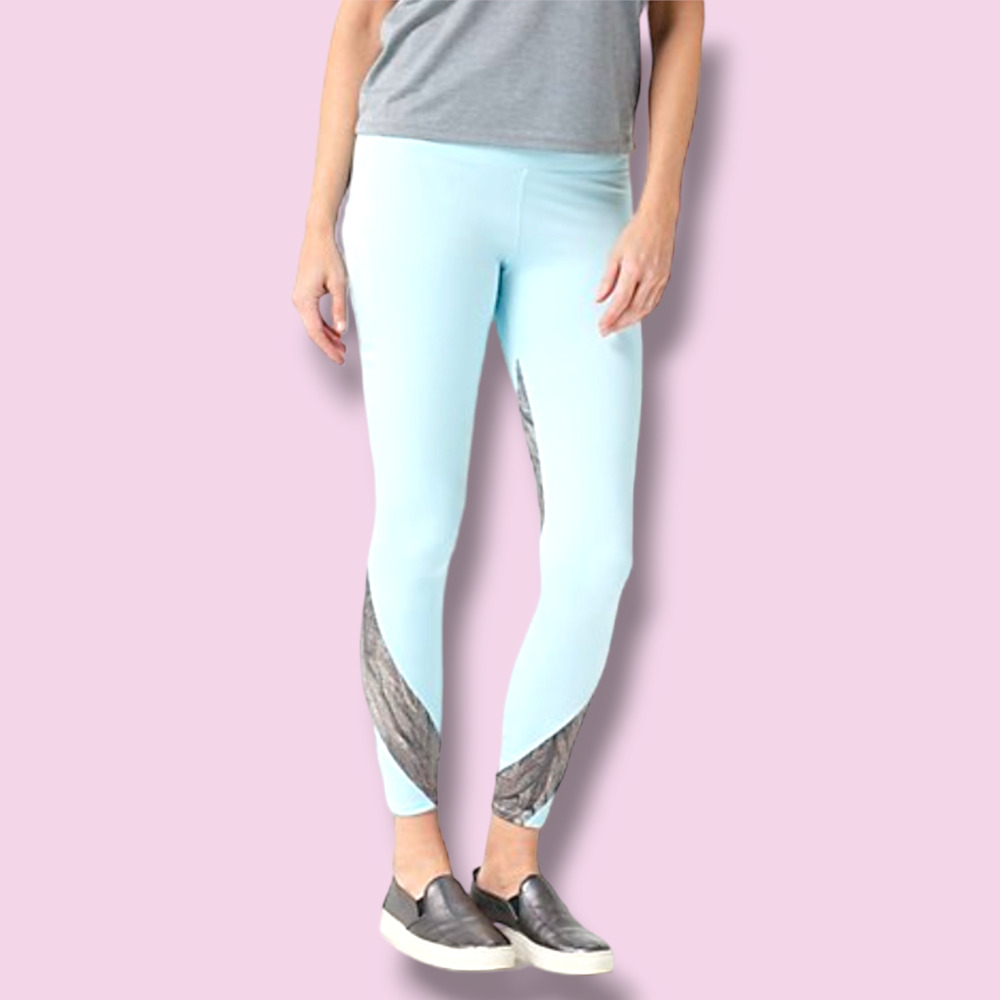 Soulgani Plus 4X Power Blue Love Twin Soul Leggings